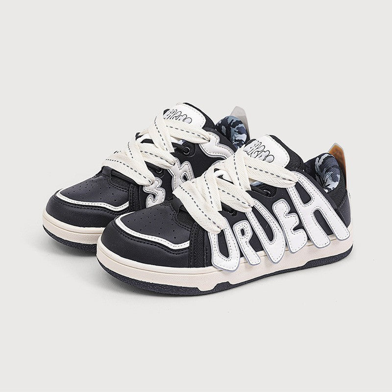 Unisex all-match lifestyle sneakers with soft cushioning and color-block design — Trend Step luxury footwear