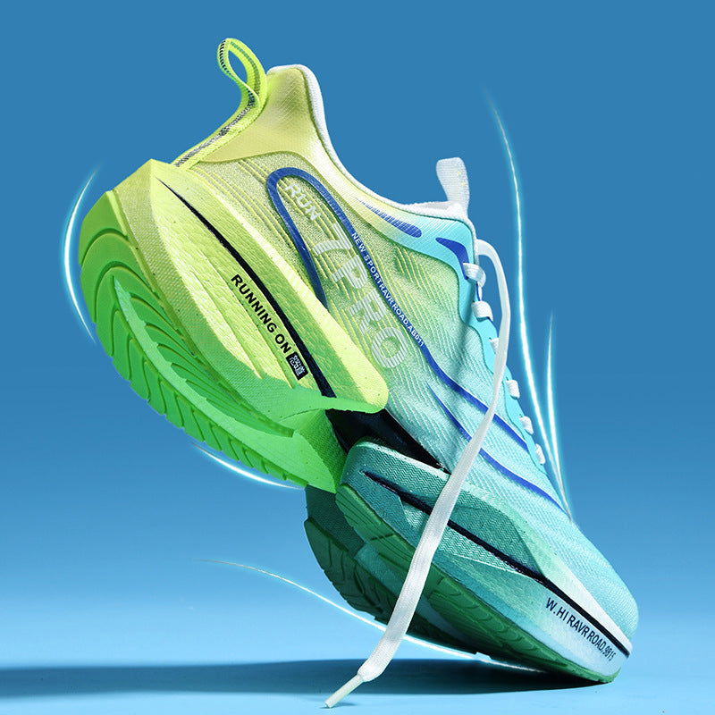 Unisex breathable lightweight running shoes with cushioned sole and vibrant color design — Trend Step