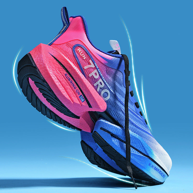 Unisex breathable lightweight running shoes with cushioned sole and vibrant color design — Trend Step