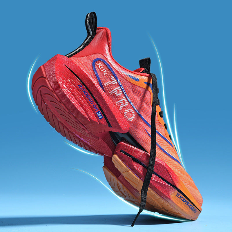 Unisex breathable lightweight running shoes with cushioned sole and vibrant color design — Trend Step