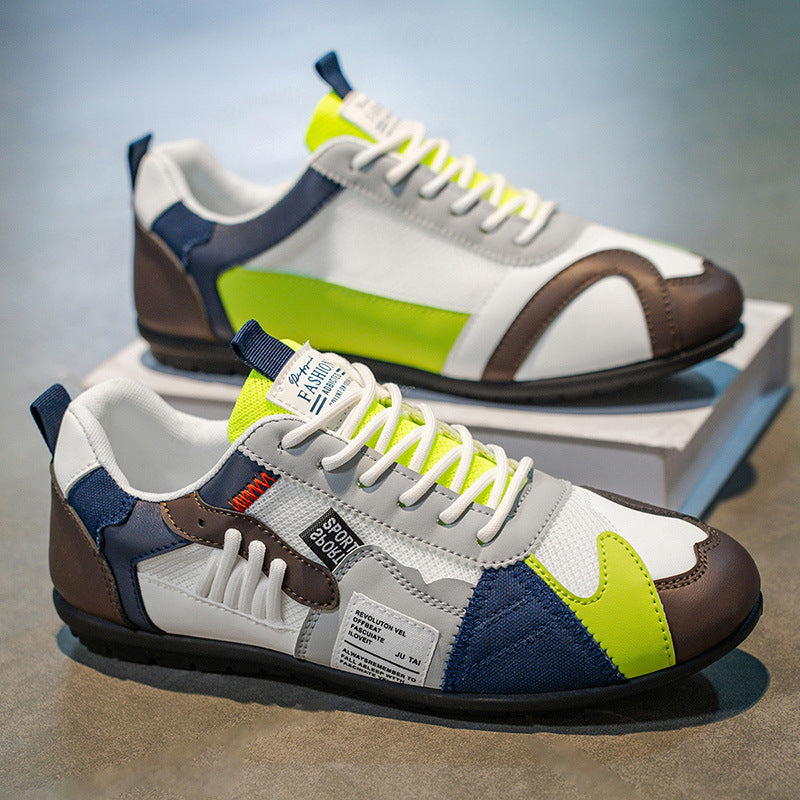 “Multi-color lightweight men’s sports shoes with breathable mesh and durable sole — Trend Step”
