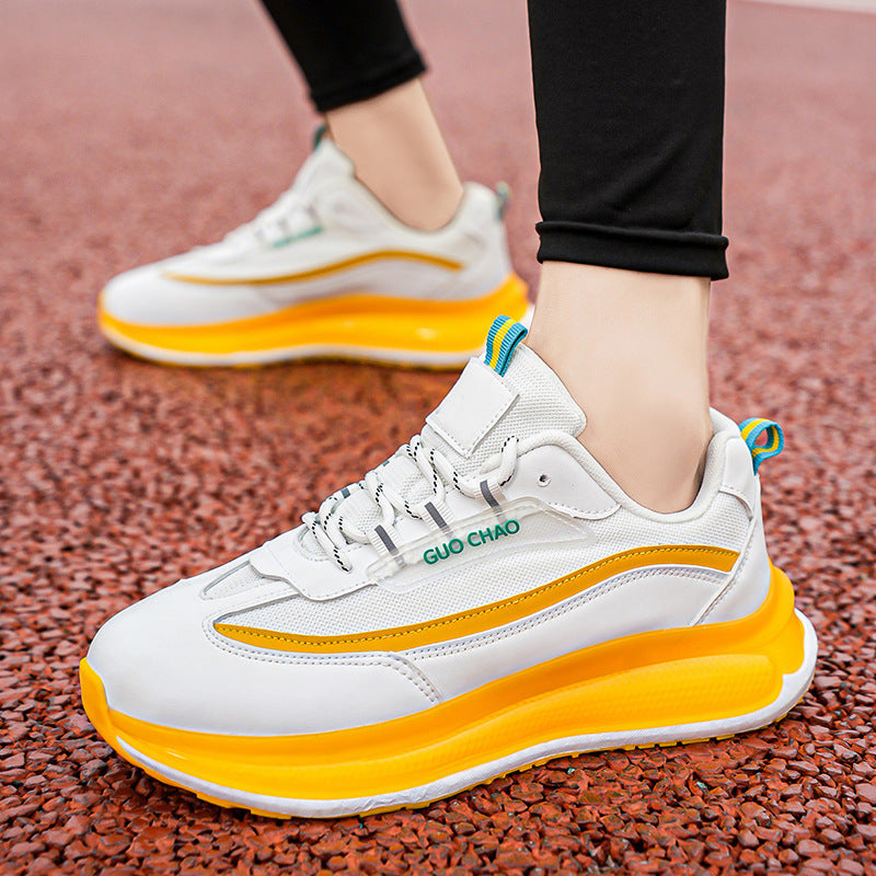 Men’s summer mesh performance running shoes with cushioned sole and blue detailing — Trend Ste